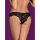 Ob Laluna Crotchless Panties Black L/xl